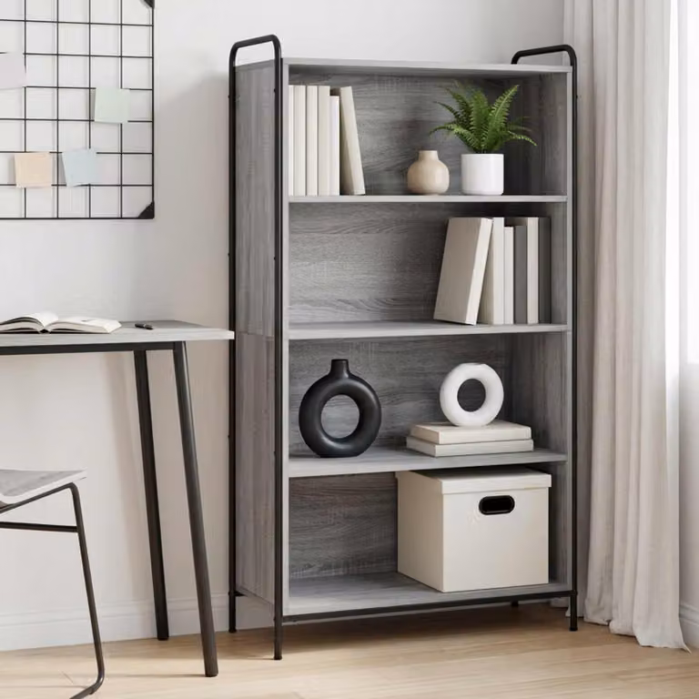 vidaXL Armadio per Libri 55,5 x 33 x 174 cm Legno ingegnerizzato