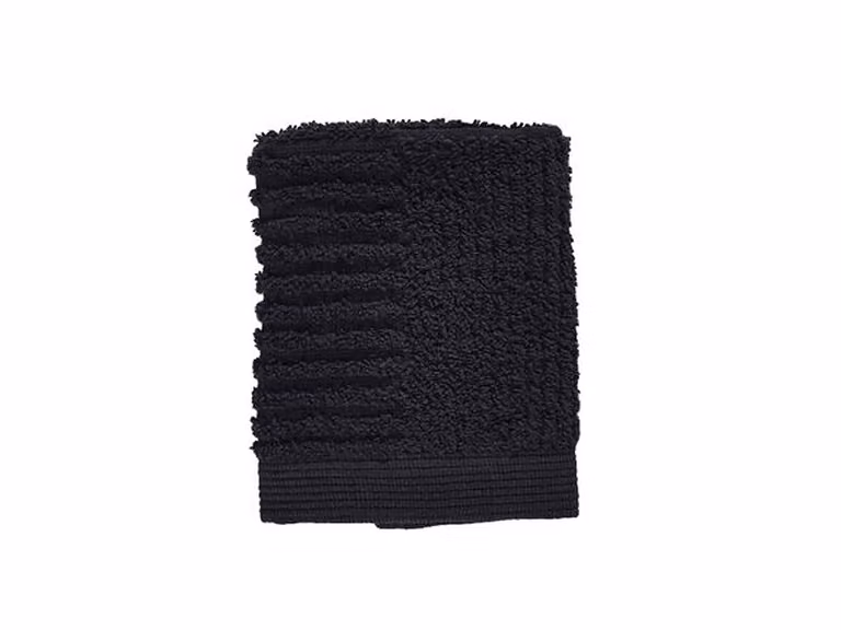 Classic Asciugamano Viso - Nero
