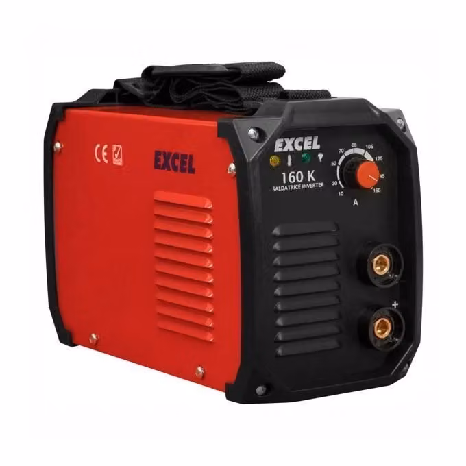 Saldatrice Elettrica Inverter MMA Excel 09472 160K 230V 10-160 A Colore Nero e Rosso – 2