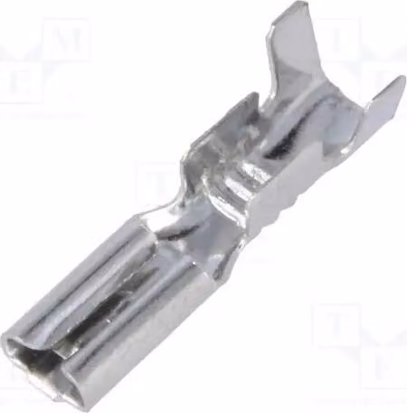 Connettore: piatto; 2,8 mm; 0,5 mm; femmina; 1,5÷2,5 mm²; stagnato ST-001/25. Connettori non isolati
