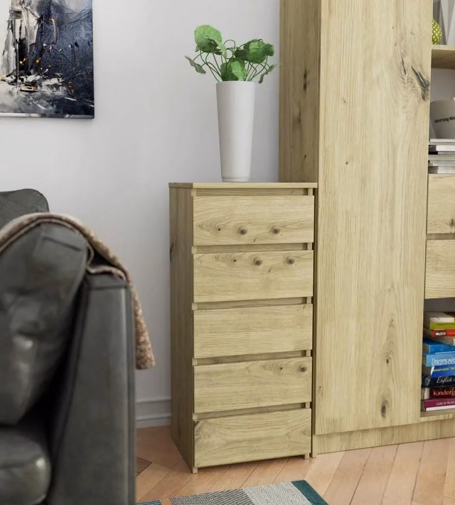 Comò con cassetti VALESTRA - rovere artisan