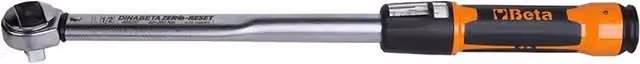 Chiave dinamometrica a scatto Beta Art. 666 con attacco 1/2 e range di serraggio 20-100 Nm in colore argento