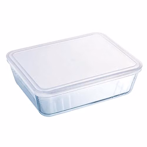 Contenitore Multiuso Rett. C/Cop    Cm 19X14 Pyrex