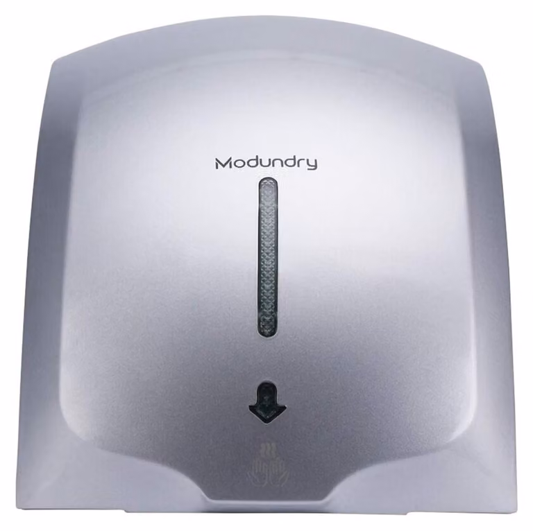 Asciugamani elettrici, automatici, da montaggio a parete, 2000 W, 10 m/s, colore argento