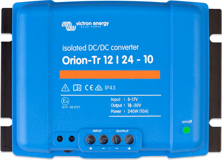 Victron energy orion-tr dc-dc 12/24-10a 240w