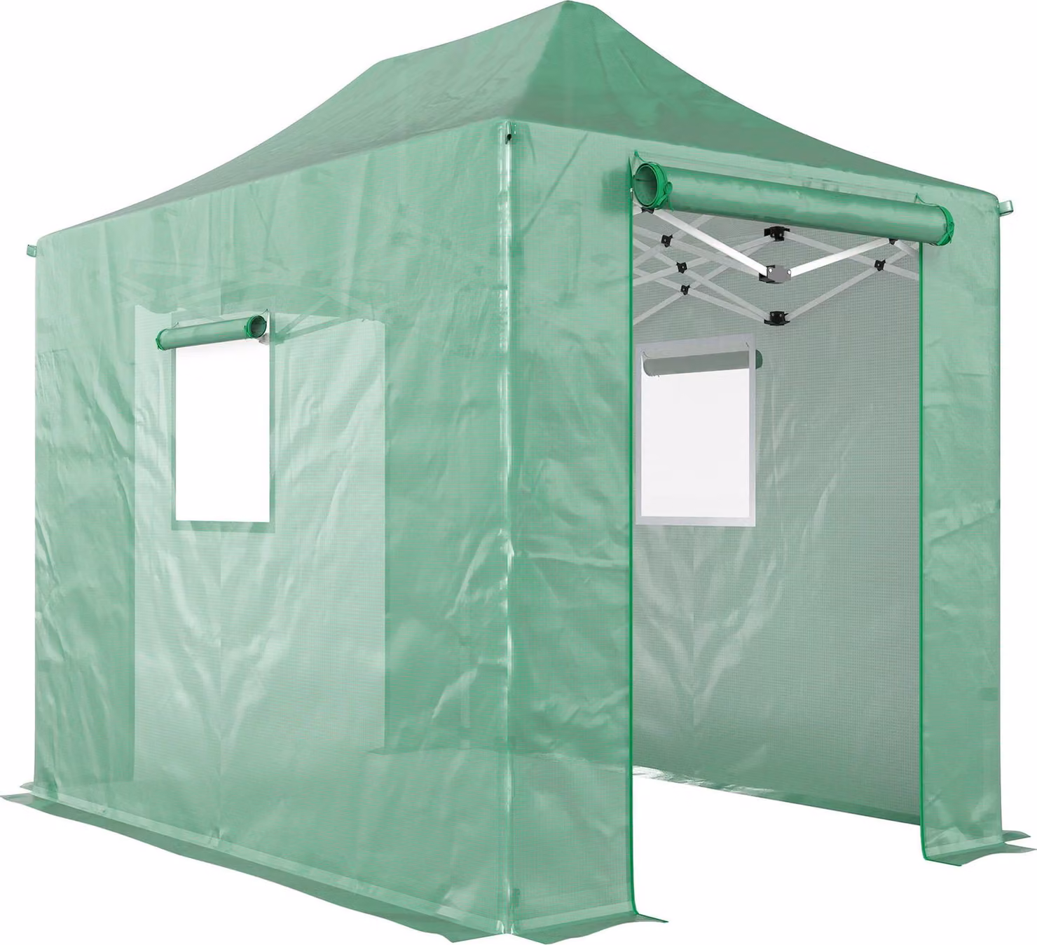 Serra pieghevole pop-up, 295x200x270 cm, protezione UV