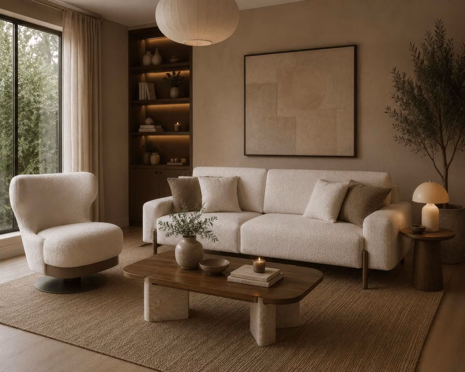 Sofa Set Sessel Modern Weiss Edel Luxus Design Wohnzimmer