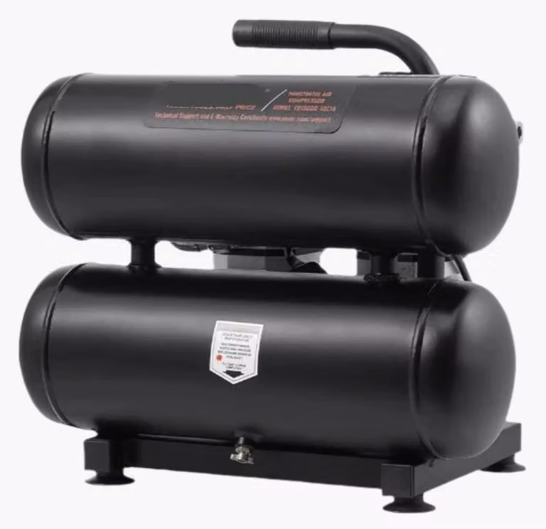 Compressore d'aria silenzioso - Compressore - Compressore d'aria - Pompa per pneumatici - Compressore elettrico - 650W - 80dB