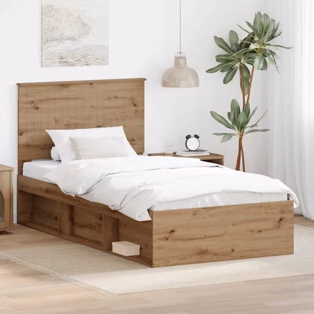 Struttura del letto-Giroletto Rovere Artigianale 100 x 200 cm 271411