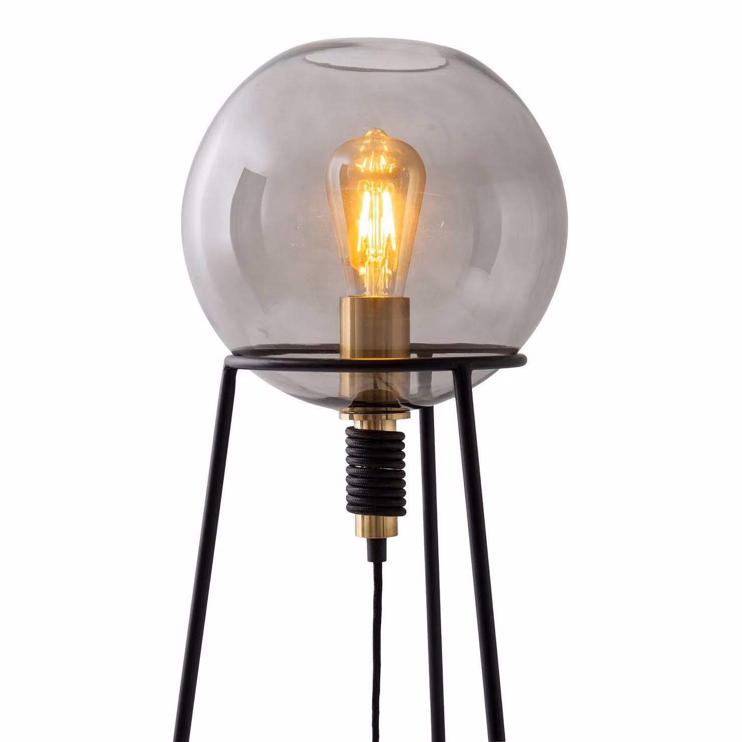 Näve Lampada da tavolo Stelo, Nero, Soggiorno / Sala da pranzo, Metallo, Moderno, Lampada da tavolo