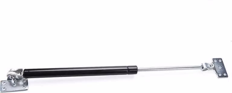 Molla a gas universale con staffe (350N / 35kg, 490 mm, nero)