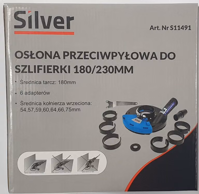 Coperchio antipolvere per smerigliatrice