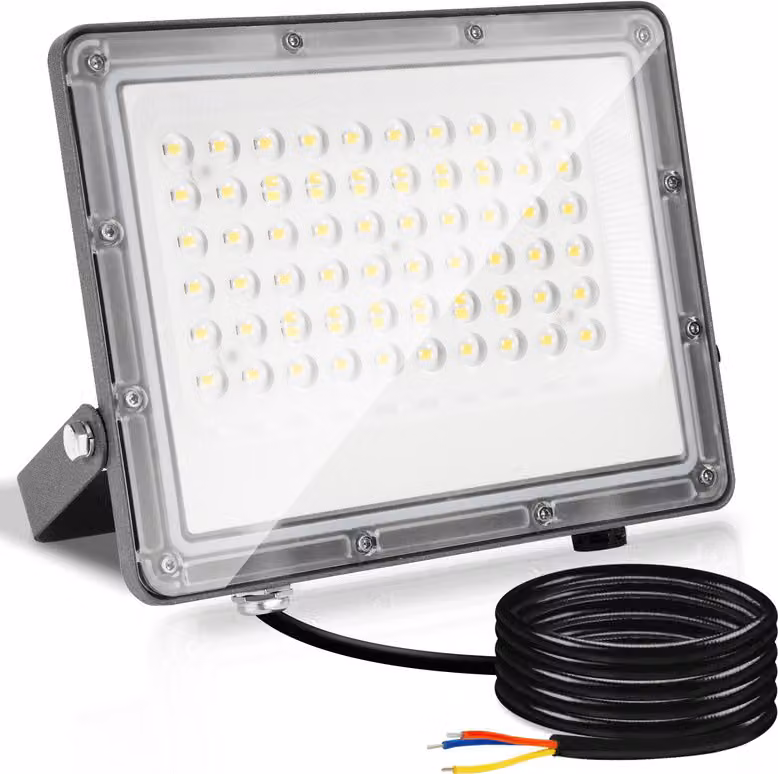 Jopassy 50W LED proiettore LED proiettore da esterno IP65 impermeabile illuminazione da lavoro bianco freddo