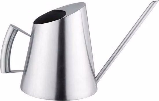 Spruzzatore in metallo lucido da 1500 ml - Piante da interno ed esterno - Argento