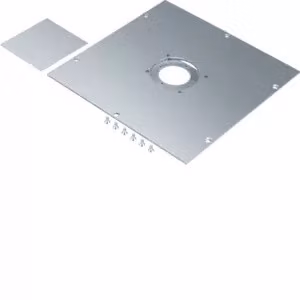 Hager UDM2050GBZ, zinco, acciaio, conforme alla norma EN50085-2-2, dimensioni: 290 mm x 290 mm