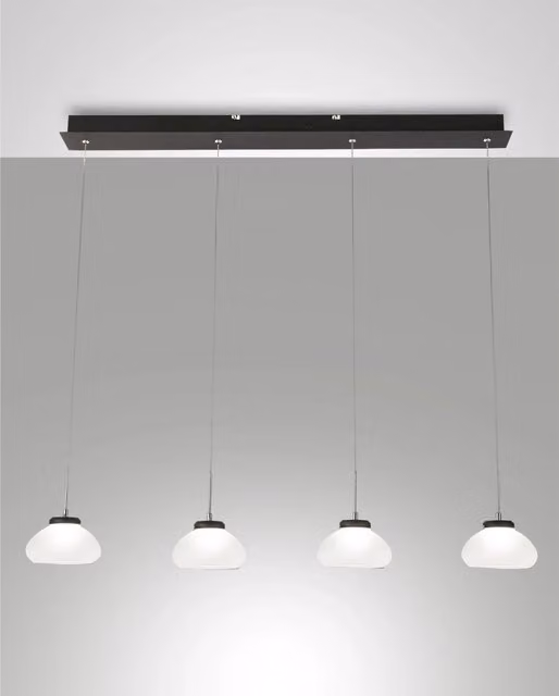 Lampada A Sospensione Fabas Arabella Led 32W 3000K Bianco Moderno