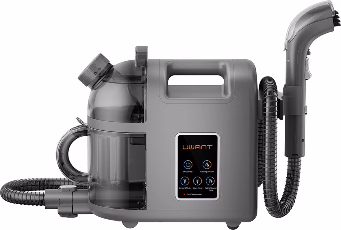 Uwant B200 12000Pa 1900W Aspirapolvere a vapore con funzione di pulizia profonda - Grigio
