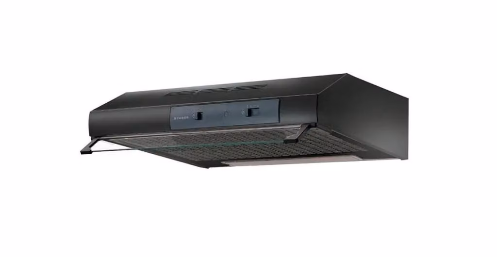 Cappa da incasso sottopensile Faber TCH04 BK19A 741 colore Nero, larghezza 90 cm, aspirazione 295 m³/h, Classe C, 69 dB – 2
