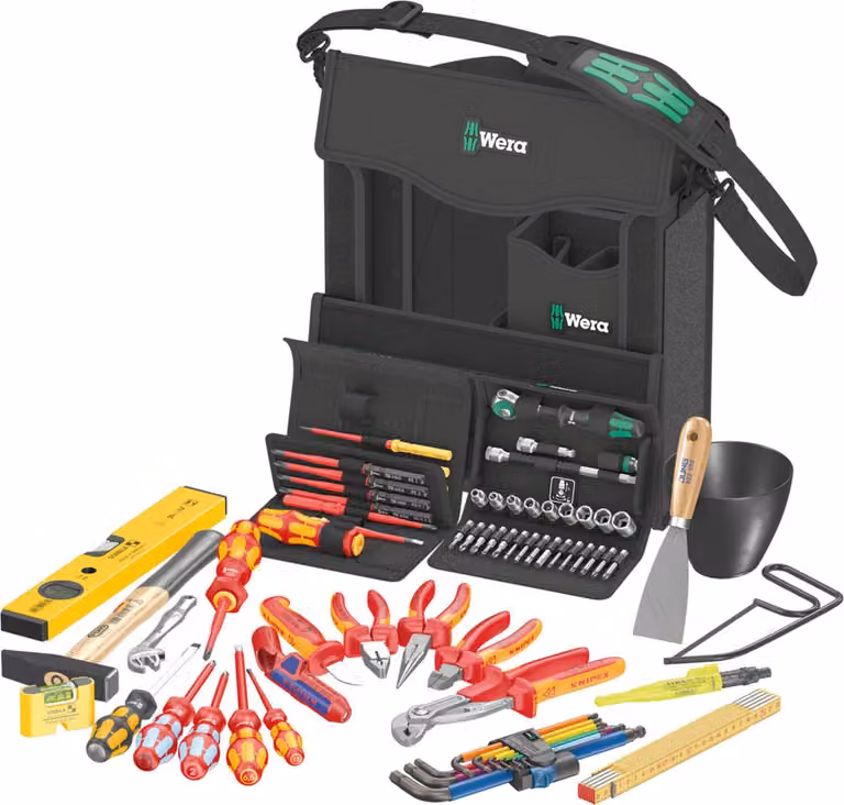 Set di utensili ElektroE1 da 73 pezzi Wera | 4013288221278