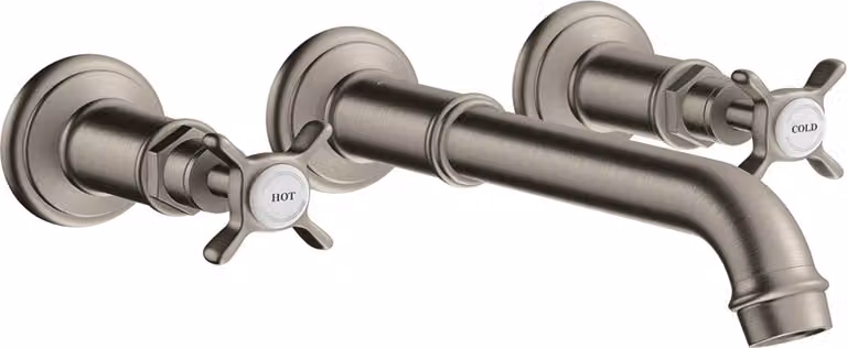 hansgrohe AXOR Montreux Mélangeur lavabo 3 trous encastré, montage mural, 16532800, 16532800