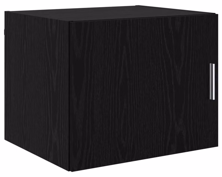 Armadietto a muro Rovere nero 50 x 42.5 x 40 cm