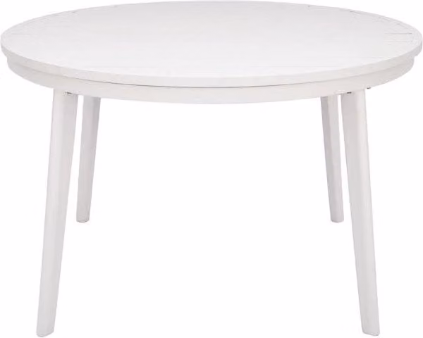Tavolo Tropea ø120/170 Alluminio Bianco Moia