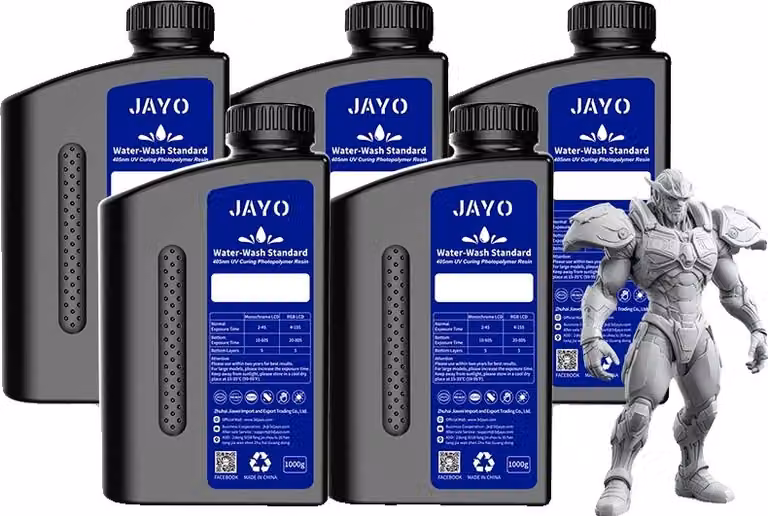 resina lavabile in acqua per stampanti 3D, indurimento rapido, odore leggero, grigio WW L 5