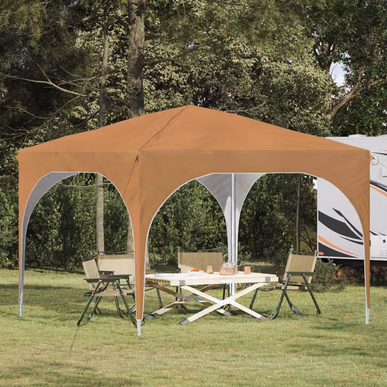 vidaXL Tenda per feste a pop-up Beige L/P/H: 290 x 290 x 245 cm