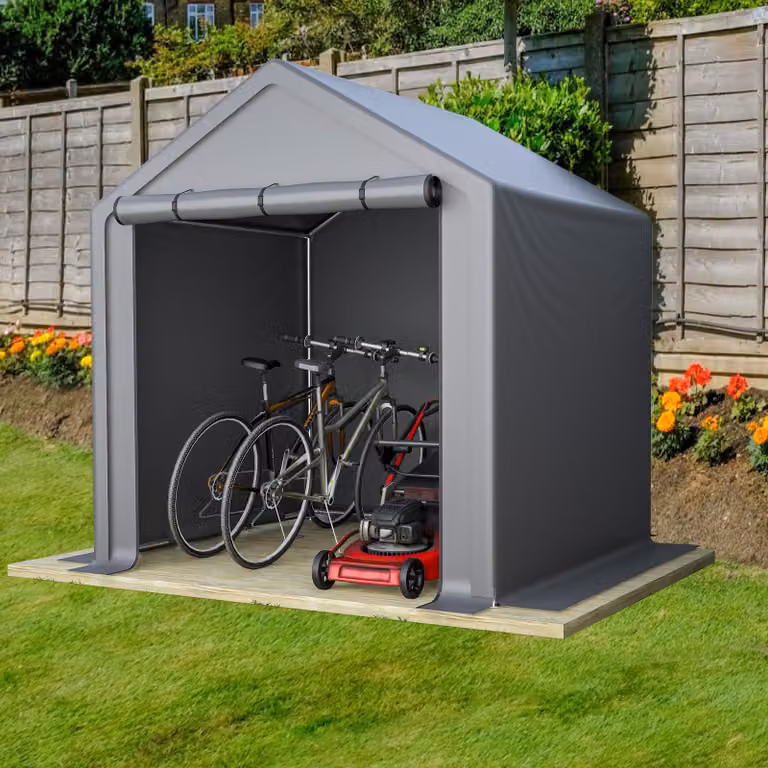 Capanno per attrezzi 190x170x200, garage per biciclette, tenda per garage, casetta da giardino, tenda per deposito, tenda per utensili
