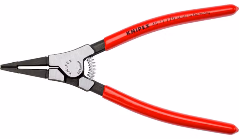 Pinze di montaggio Knipex per anelli elastici su alberi - 4511170