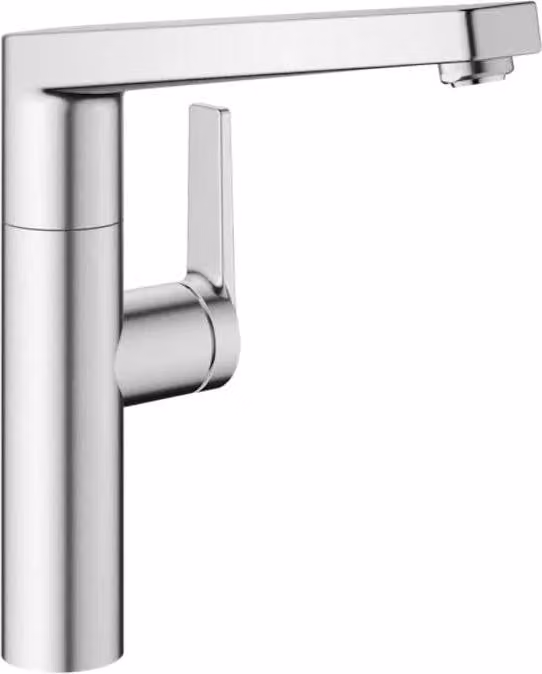 KWC Domo E3, miscelatore per lavello, acciaio inox
