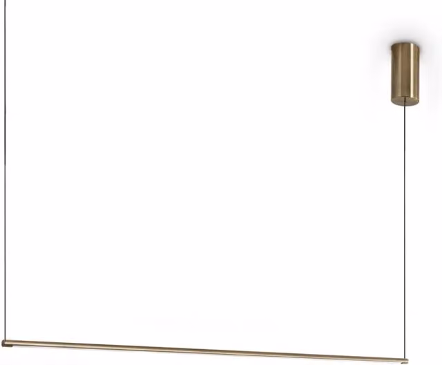Lampada a sospensione Essence LED Ideal Lux, colore ottone, luce naturale, con altezza regolabile e dimmerabile – 1