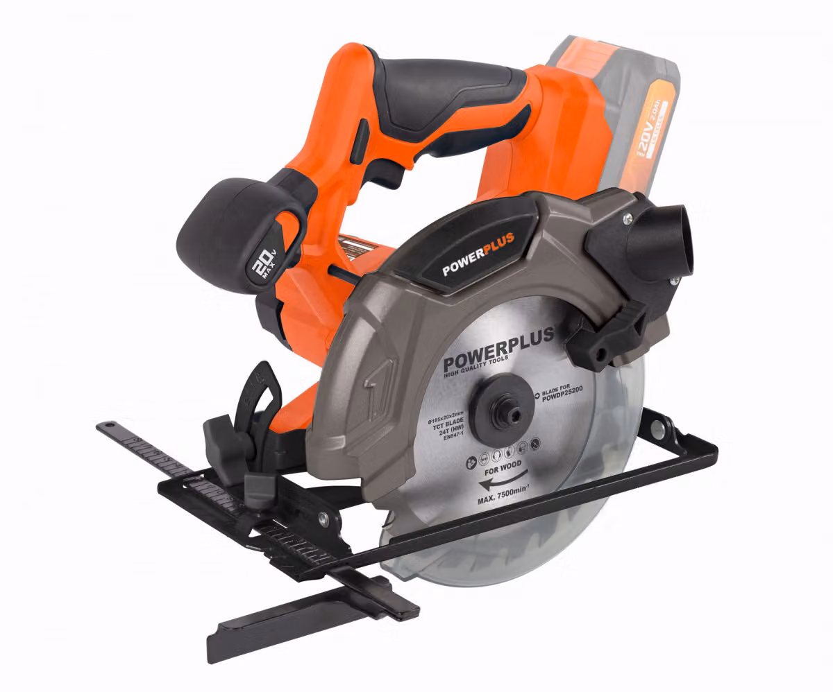 POWERPLUS POWERPLUS POWDP25200 - Sega circolare a batteria 20V 165mm LI-ION (senza batteria)