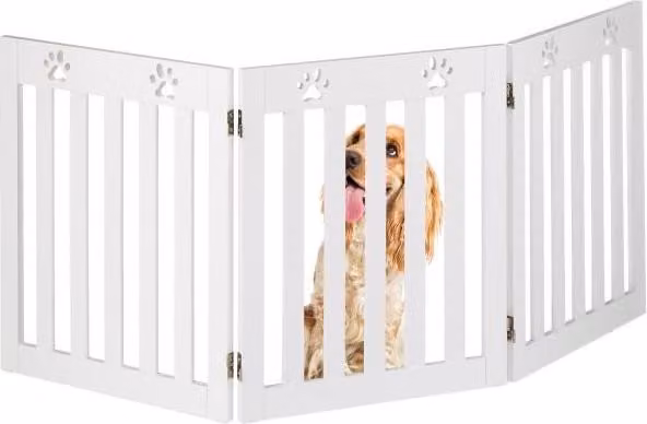 Zampe per recinto per cani in 3 parti