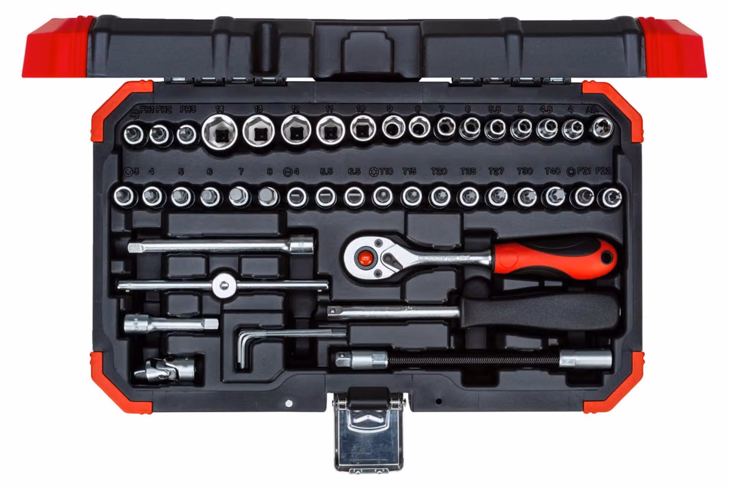 GEDORE red Steckschl.Satz 1/4 SW4-14mm 46tlg (R49003046)