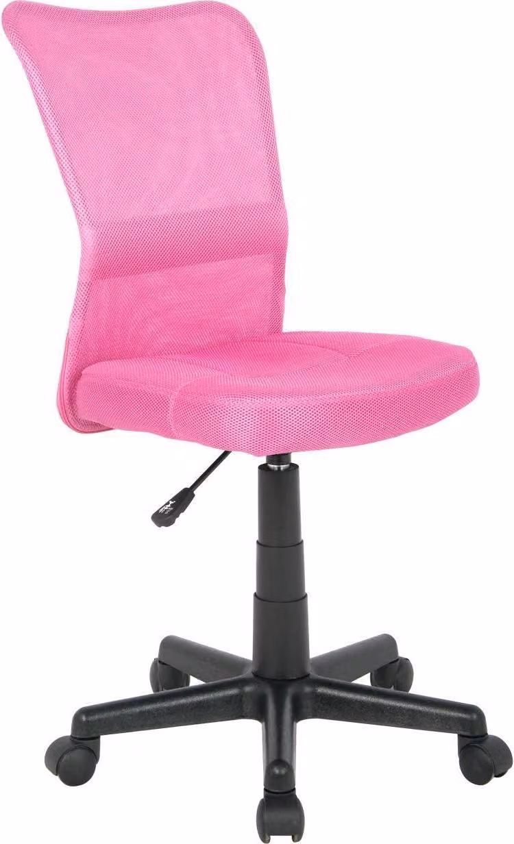 Sedia da ufficio Sedia girevole Sedia da scrivania per bambini Rosa H-298F/1412