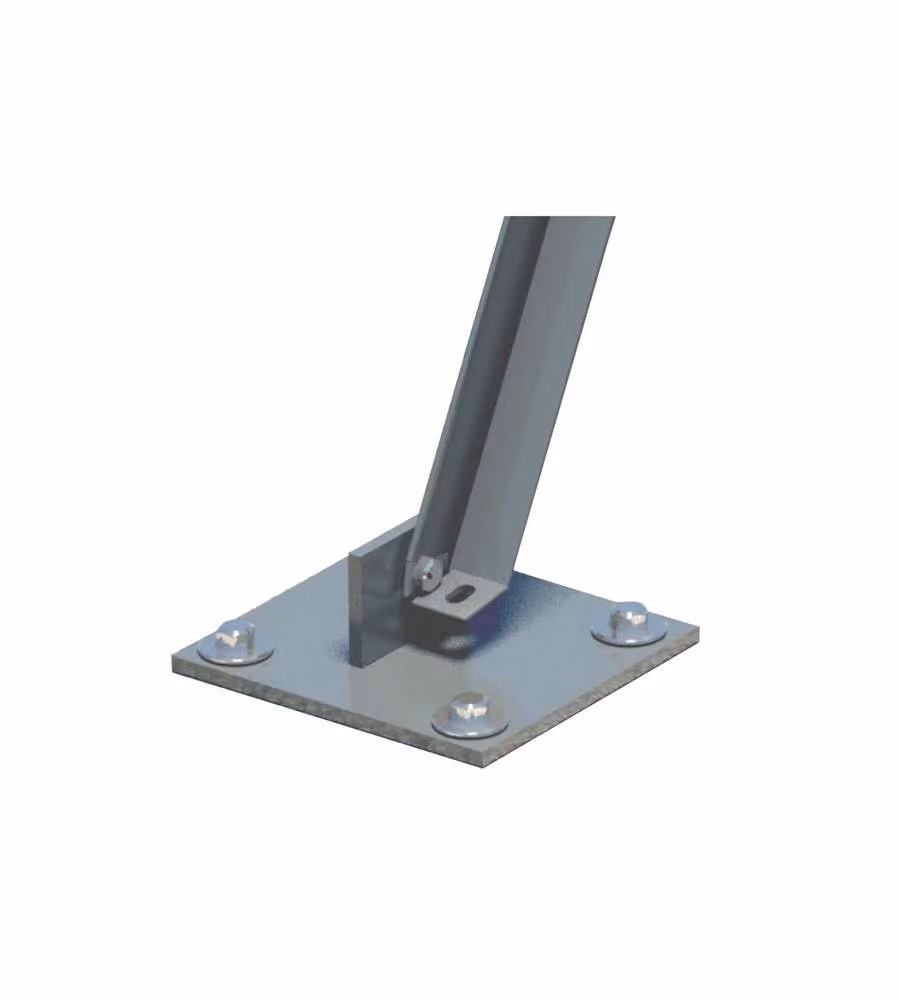 Piastra Saette  L       Cm 100X100 Zincata     Sfb