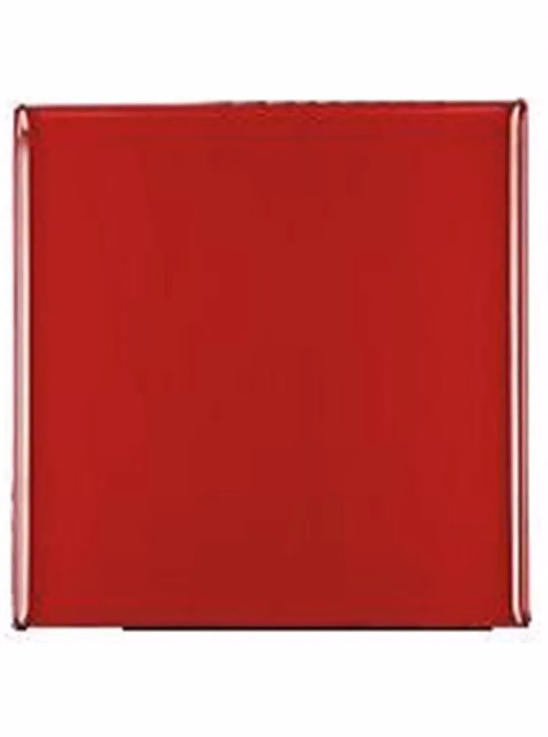 Vassoio quadrato rosso in porcellana diametro 30 x 30 cm linea Melamine 4 pezzi