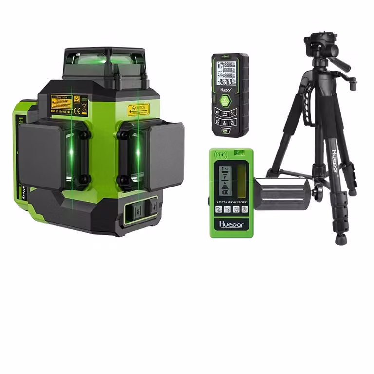 Livella laser a 12 linee, con autolivellamento rapido e lunga autonomia, SET-5