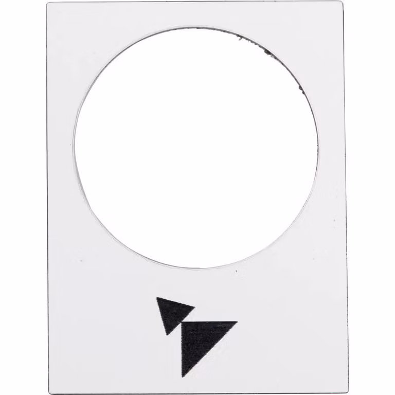 Etichetta simbolo Schneider Electric ZB2BY4915