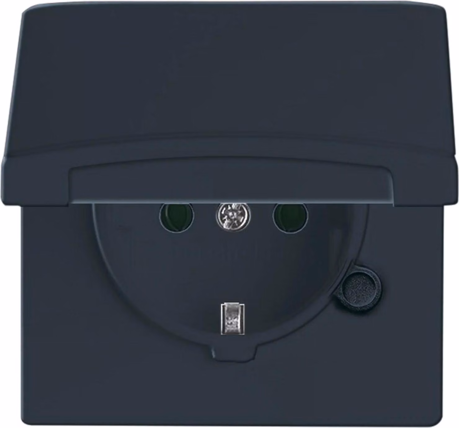 Presa Busch-Jaeger con coperchio ribaltabile Allwetter IP44 antracite, 1 pz.