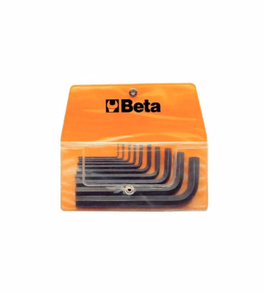 Set di chiavi a brugola esagonali Beta, 10 pezzi, colore nero – 2