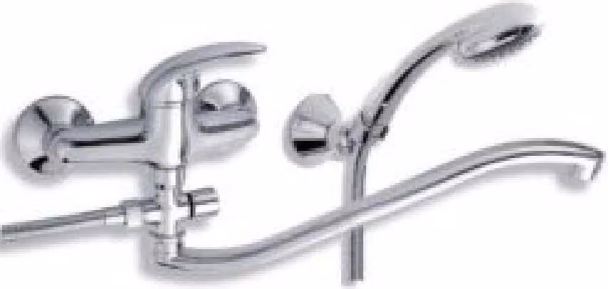 Novaservis Miscelatore pannello vasca 150 mm Metalia 55 cromo 55032.0