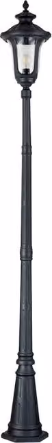 Lanterna giardino Chicago nera E27 60W IP44 Elstead