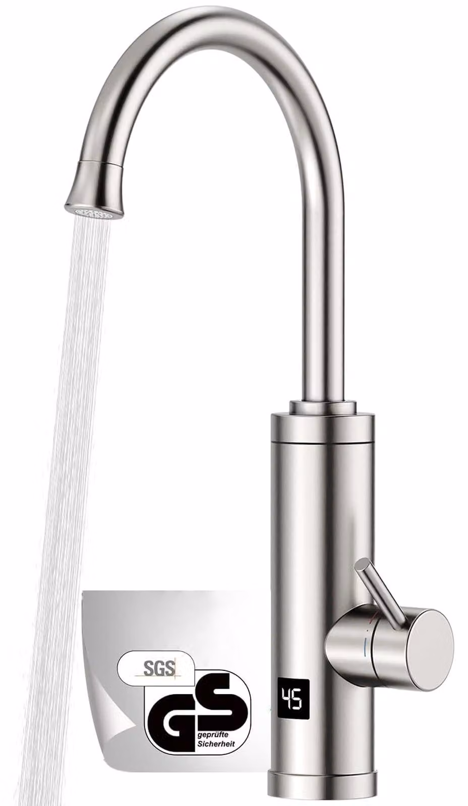 Riscaldatore istantaneo elettrico, 230 V, 3300 W, in acciaio inossidabile