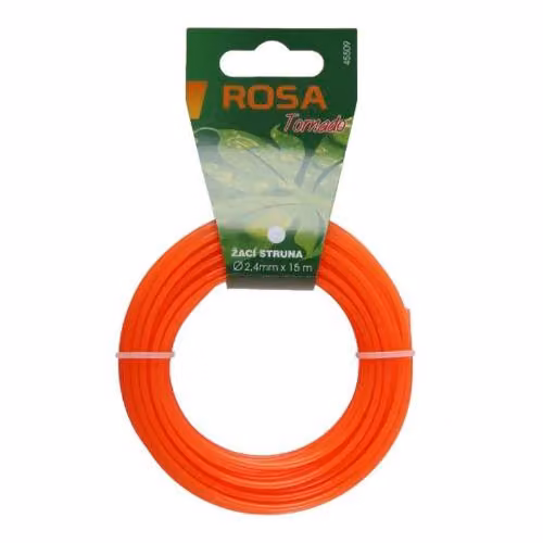 Corda di falciatura, 2,4 mm x 15 m, rotonda