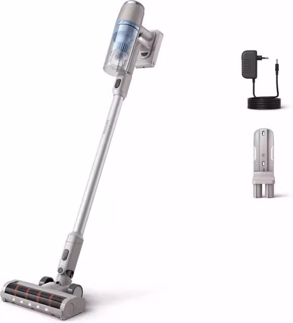 Aspirapolvere senza sacco Philips XC2011/01 colore argento con spazzola LED