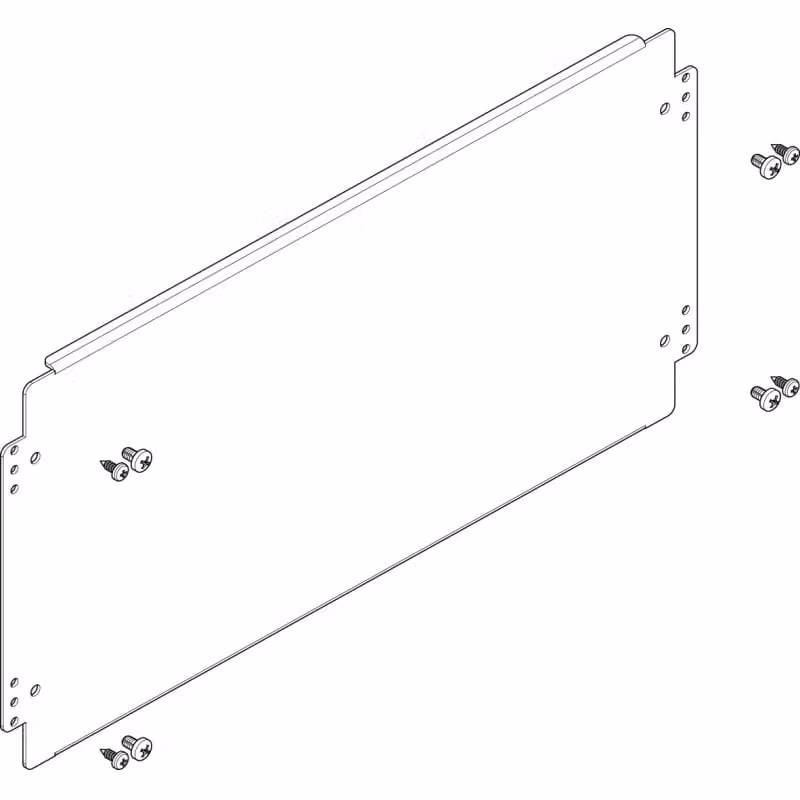 Piastra di montaggio ABN 496x252 mm 2FB/2RE per il montaggio tra i profili portanti FMA22N