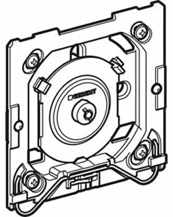 Geberit 241937001 Maniglia a leva pneumatica