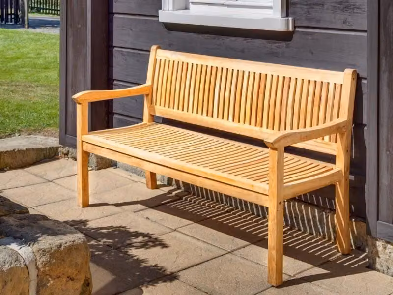 Mountfield Panca Da Giardino Gentle 90x150x55 cm Teak